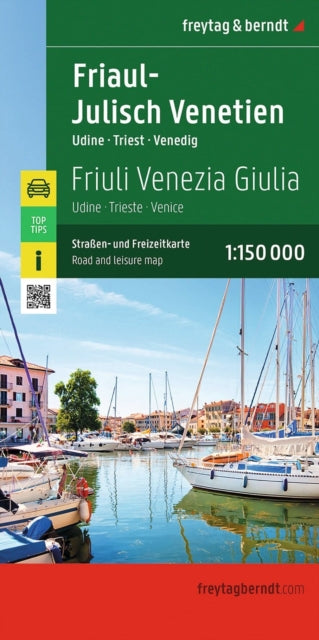 Cover image for 9783707925128 - Friuli - Venezia - Giulia Road and Leisure Map