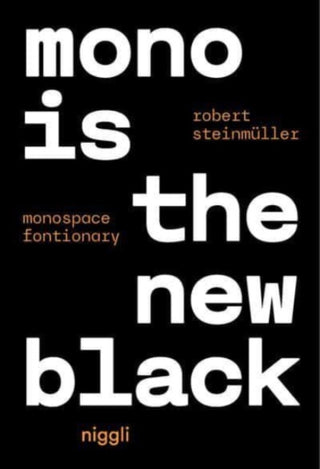 Cover image for 9783721210316 - Mono Is the New Black