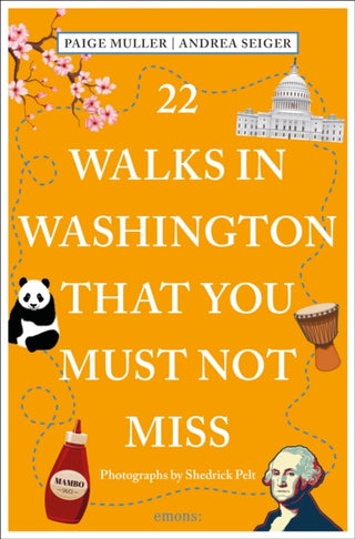 Cover image for 9783740819873 - 22 Walks in Washington, DC That You Must Not Miss
