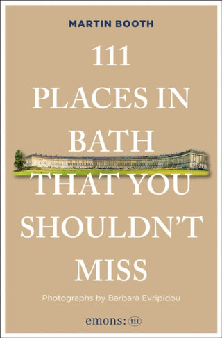 Cover image for 9783740828714 - 111 Places in Bath That You Shouldn't Miss