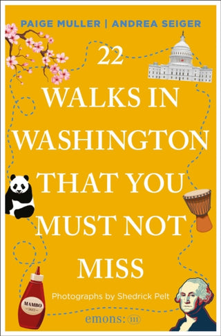 Cover image for 9783740829995 - 22 Walks in Washington, DC That You Must Not Miss