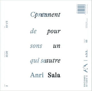 Supplemental image for 9783753304960 - Anri Sala