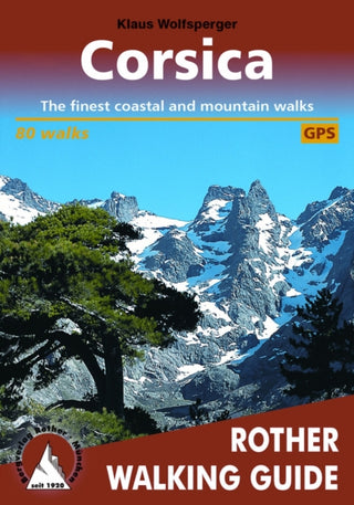 Cover image for 9783763348190 - Corsica - Rother Walking Guide