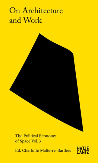 Cover image for 9783775760652 - On Architecture and Work