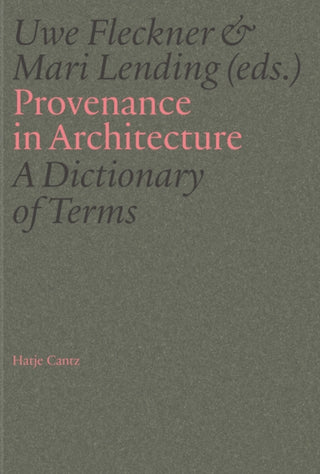 Cover image for 9783775761147 - Provenance in Architecture