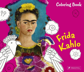 Cover image for 9783791339771 - Coloring Book Frida Kahlo