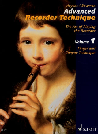Cover image for 9783795705169 - Advanced Recorder Technique