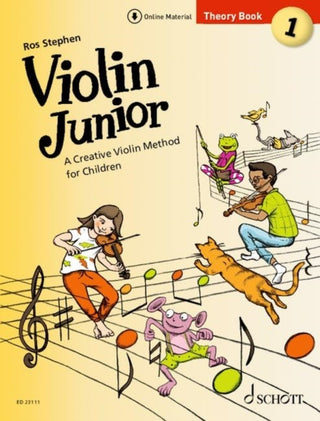 Supplemental image for 9783795715250 - Violin Junior: Theory Book 1