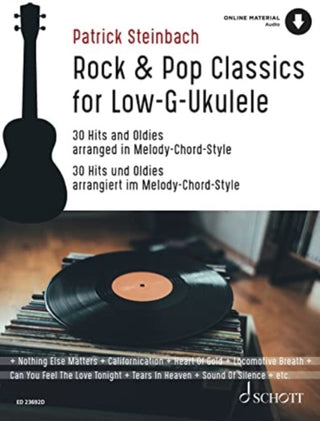 Supplemental image for 9783795730611 - Rock & Pop Classics for "Low G"-Ukulele