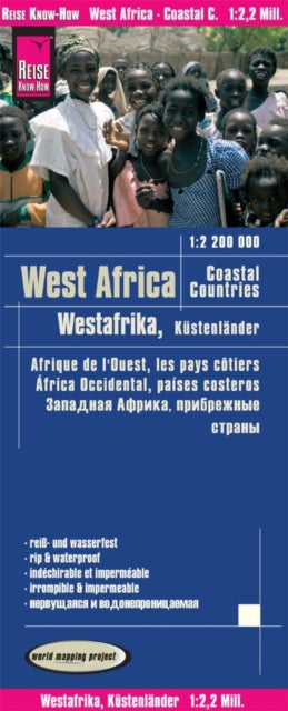 Supplemental image for 9783831774272 - West Africa, coastal countries(1:2.200.000) : from Senegal to Nigeria