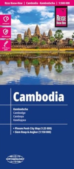 Cover image for 9783831774579 - Cambodia (1:500.000)