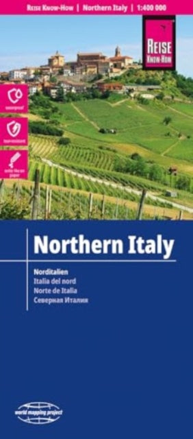Cover image for 9783831774661 - Northern Italy (1:400.000)