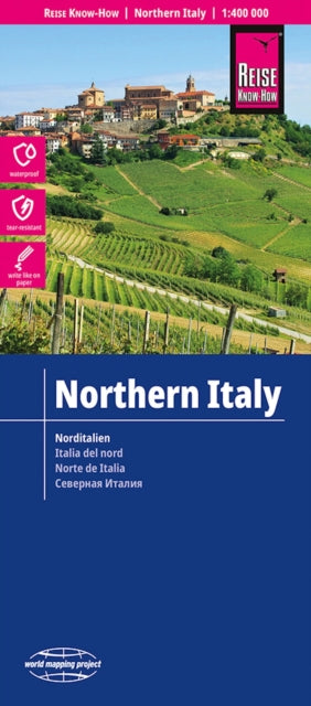 Supplemental image for 9783831774661 - Northern Italy (1:400.000)