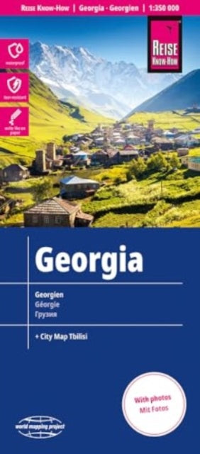 Cover image for 9783831774678 - Georgie Map including Tbilisi city map