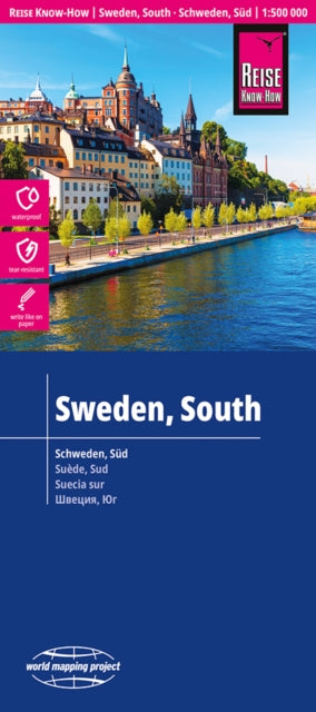 Cover image for 9783831775255 - Sweden, South Map