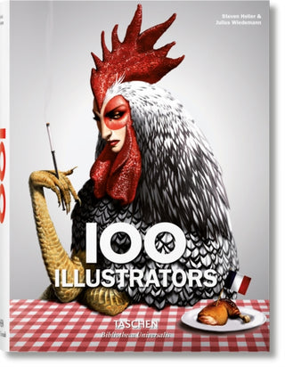 Cover image for 9783836522229 - 100 Illustrators