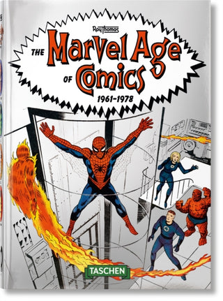 Cover image for 9783836577878 - The Marvel Age of Comics 1961–1978. 40th Ed.