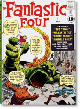 Cover image for 9783836582315 - Marvel Comics Library. Fantastic Four. Vol. 1. 1961–1963