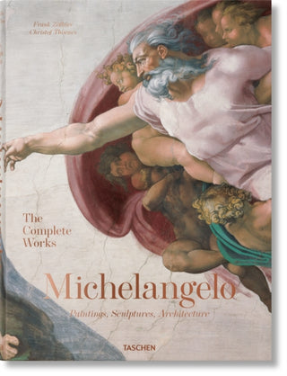 Cover image for 9783836586122 - Michelangelo. The Complete Works. Paintings, Sculptures, Architecture