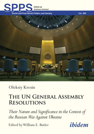 Supplemental image for 9783838219677 - United Nations General Assembly Resolutions