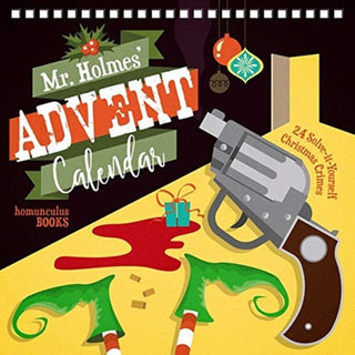 Cover image for 9783946120421 - MR HOLMES' ADVENT CALENDAR: 24 SOLVE-ITS