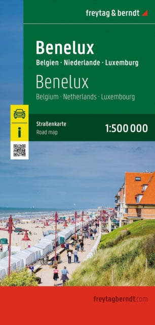 Cover image for 9783991546016 - Benelux Road Map