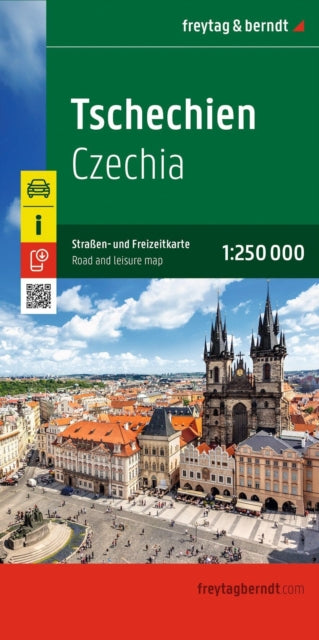 Cover image for 9783991546610 - Czechia Road and Leisure Map