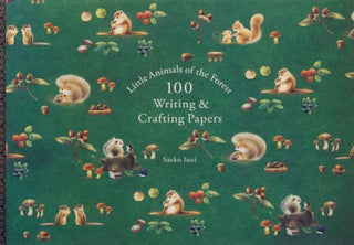 Supplemental image for 9784756259318 - Little Animals of the Forest 100 Writing & Crafting Papers