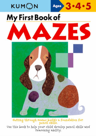 Cover image for 9784774307091 - Kumon My First Book of Mazes