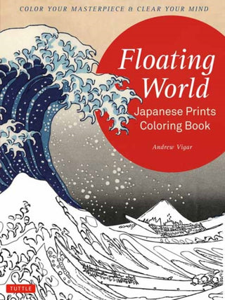 Cover image for 9784805313947 - Floating World Japanese Prints Coloring Book