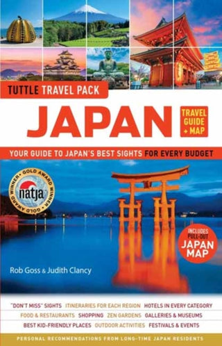 Cover image for 9784805314746 - Japan Travel Guide + Map: Tuttle Travel Pack