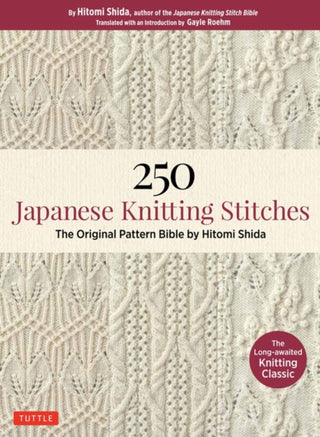 Supplemental image for 9784805314838 - 250 Japanese Knitting Stitches