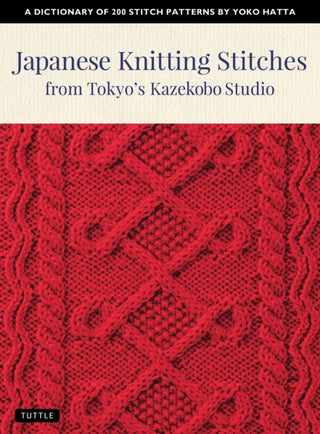 Cover image for 9784805315187 - Japanese Knitting Stitches from Tokyo's Kazekobo Studio