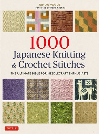 Cover image for 9784805315194 - 1000 Japanese Knitting & Crochet Stitches