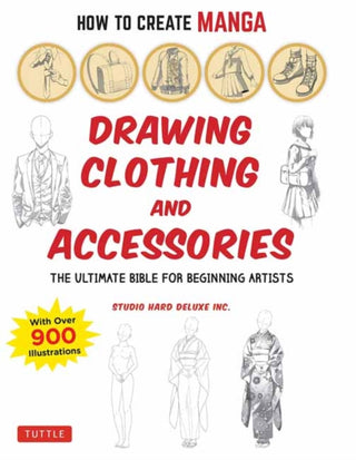 Cover image for 9784805315637 - How to Create Manga: Drawing Clothing and Accessories