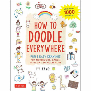 Cover image for 9784805315859 - How to Doodle Everywhere