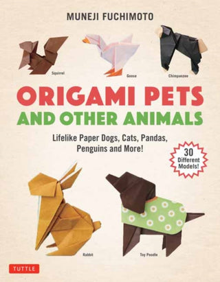Cover image for 9784805316719 - Origami Pets and Other Animals