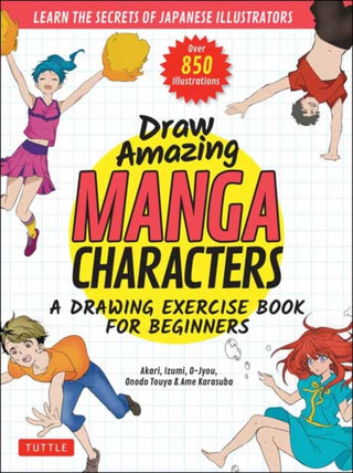 Cover image for 9784805316771 - Draw Amazing Manga Characters