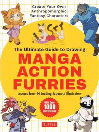 Cover image for 9784805317037 - The Ultimate Guide to Drawing Manga Action Furries