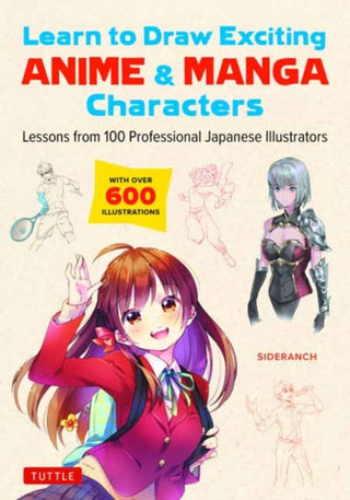 Supplemental image for 9784805317167 - Learn to Draw Exciting Anime & Manga Characters