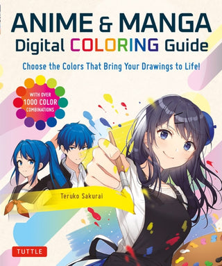 Cover image for 9784805317228 - Anime & Manga Digital Coloring Guide