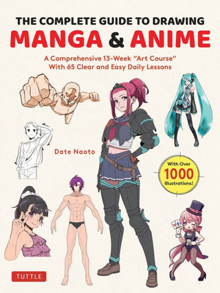 Cover image for 9784805317662 - The Complete Guide to Drawing Manga & Anime