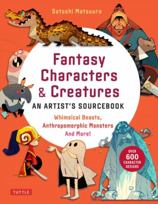 Cover image for 9784805317945 - Fantasy Characters & Creatures: An Artist's Sourcebook
