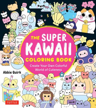 Cover image for 9784805318201 - The Super Kawaii Coloring Book
