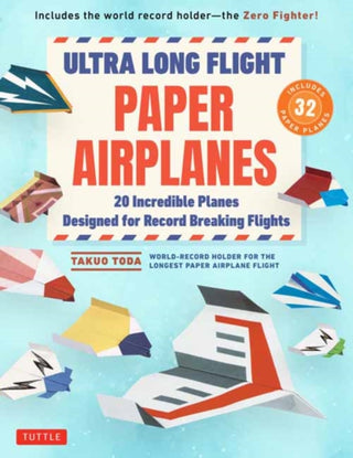 Cover image for 9784805318744 - Ultra Long Flight Paper Airplanes