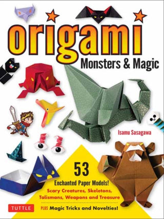 Cover image for 9784805318782 - Origami Monsters & Magic