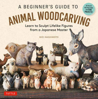 Cover image for 9784805318942 - A Beginner's Guide to Animal Woodcarving