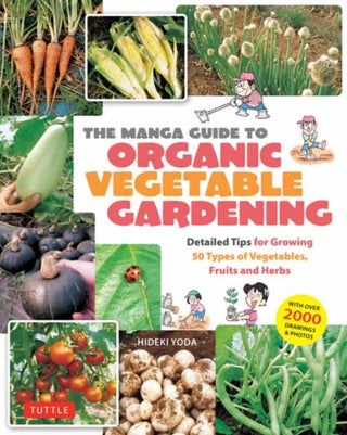 Supplemental image for 9784805319086 - The Manga Guide to Organic Vegetable Gardening