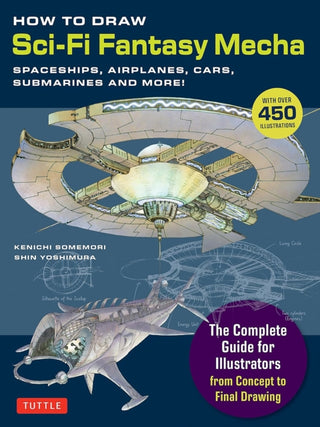 Cover image for 9784805319468 - How to Draw Sci-Fi Fantasy Mecha