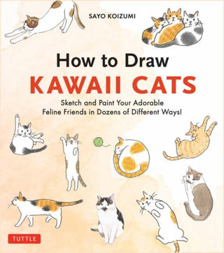 Cover image for 9784805320372 - How to Draw Kawaii Cats